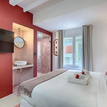 Mykeypers - Luxurious Private House With Jacuzzi For 10p/4br - Heart Of 公寓 巴黎